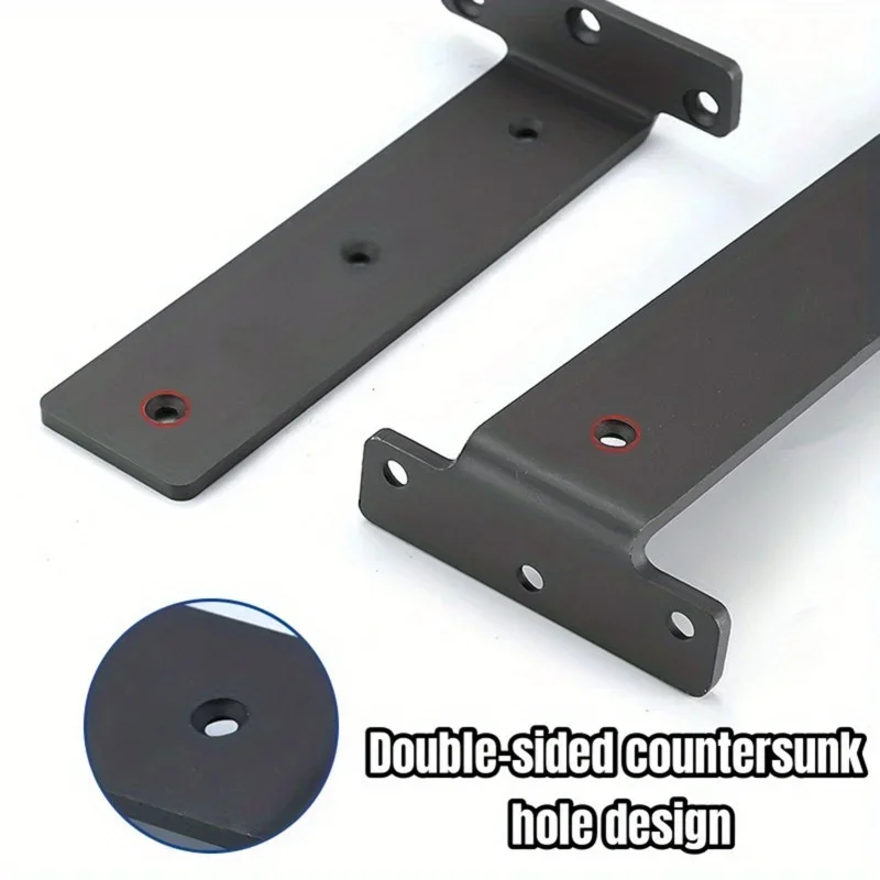 Shelf Bracket Pair - New 6 Inch Heavy Duty Steel