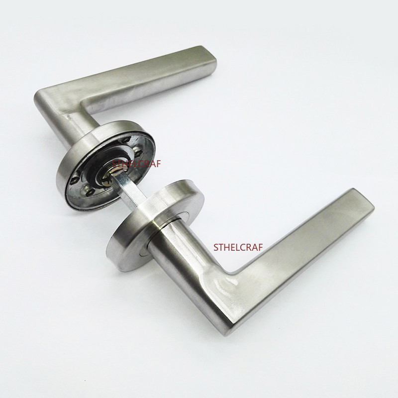 Furniture Hardware Parts - 1 Pair Stainless Steel Passage Door