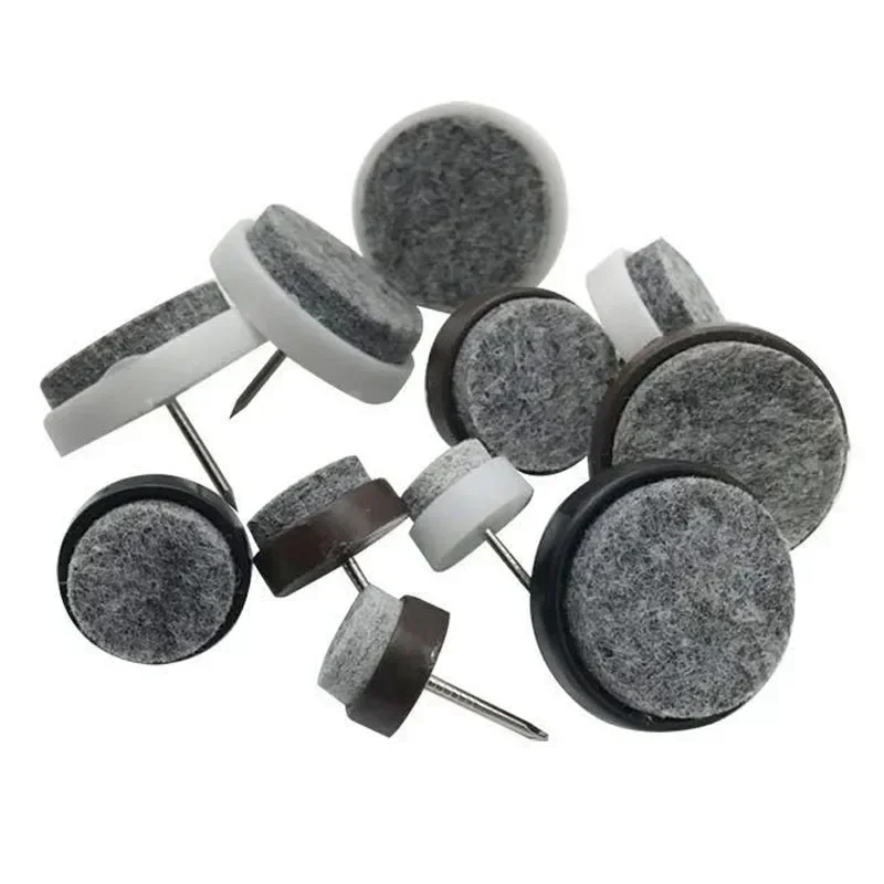 30pcs 14-28mm Plastic Felt Nai - Furniture Hardware For Legs ulasan dan harga