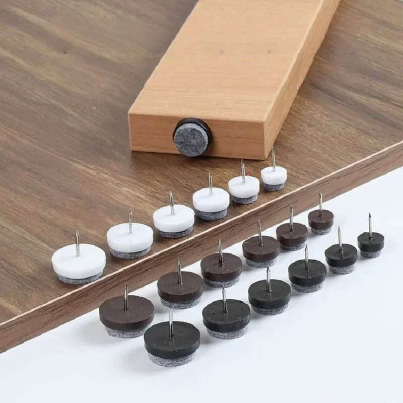 30pcs 14-28mm Plastic Felt Nai - Furniture Hardware For Legs ulasan dan harga