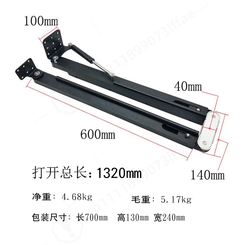Telescopic Folding Table Hardw - Furniture Hardware Parts ulasan dan harga