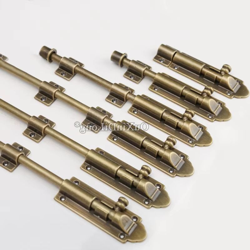 5PCS Lengthened Antique Brass  - Barrel Bolt Slide ulasan dan harga