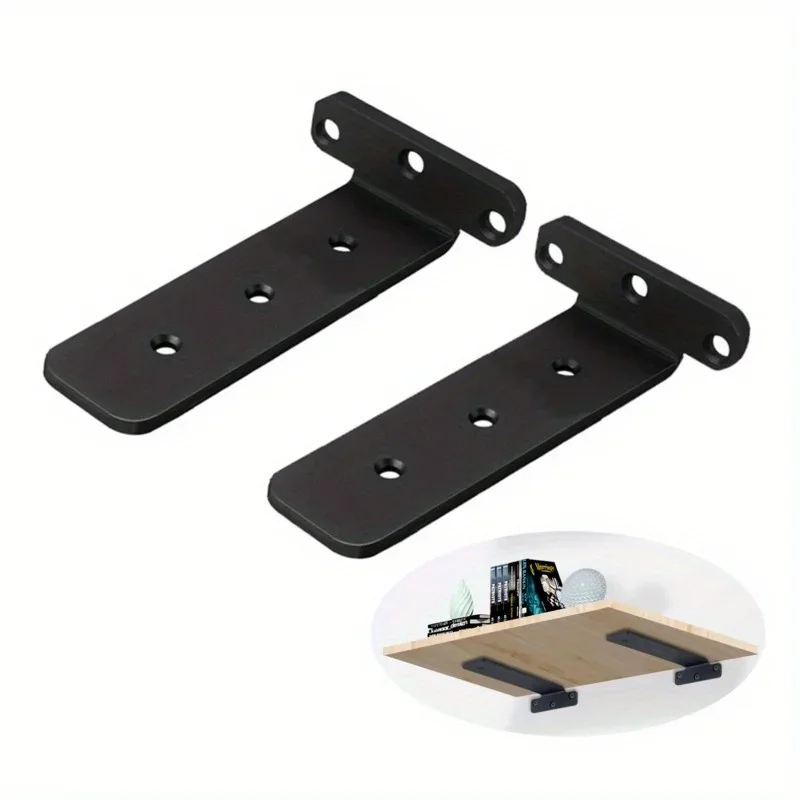 New 6 Inch Heavy Duty Steel L  - Shelf Bracket Pair ulasan dan harga