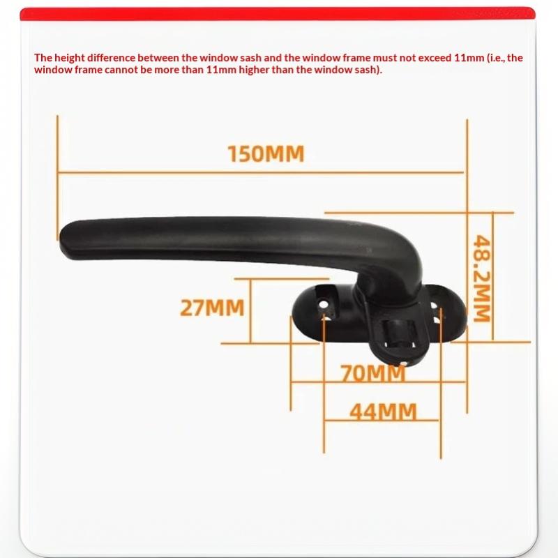 Universal Casement Window Hand - Furniture And Hardware Supplies ulasan dan harga