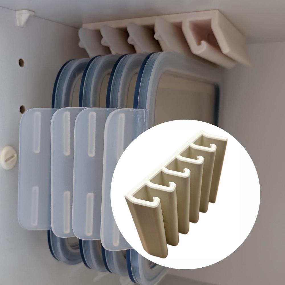 Kitchen Food Container Lid Hol - Shelf Bracket Pair ulasan dan harga