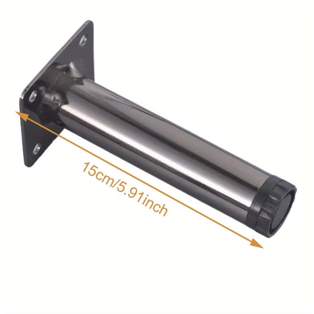 4pcs New design Gun Grey 15cm  - Furniture Hardware For Legs ulasan dan harga