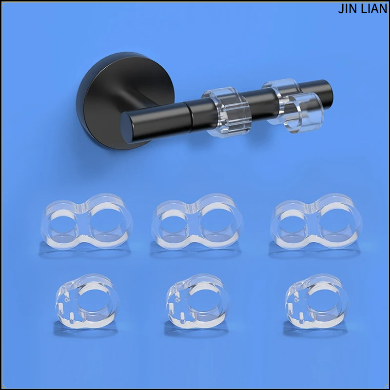 6PCS Door Stopper Transparent  - Furniture And Hardware Supplies ulasan dan harga