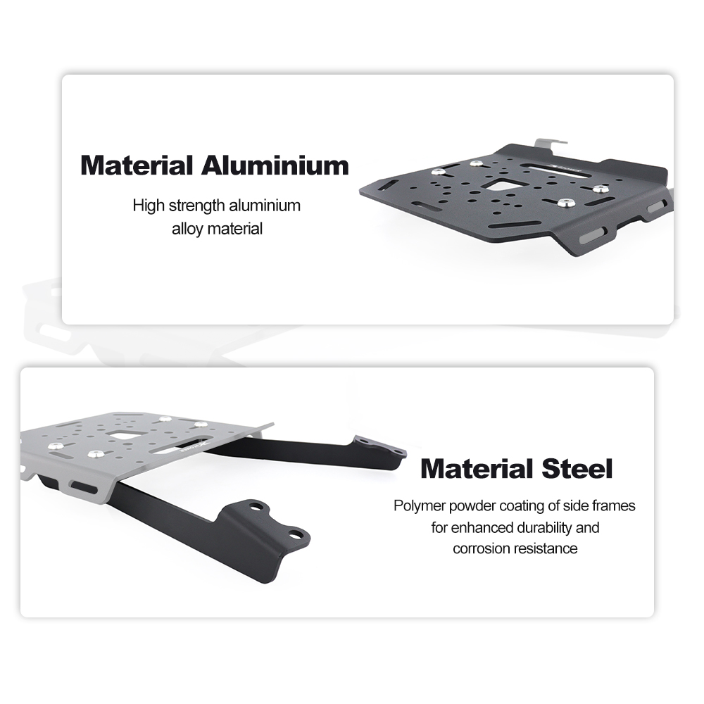 Motorcycle Rear Luggage Rack C - Shelf Bracket Pair ulasan dan harga