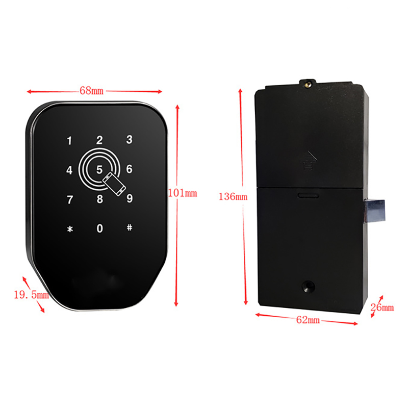 Smart Cabinet Lock Locker Keyl - Cabinet Lock Key ulasan dan harga