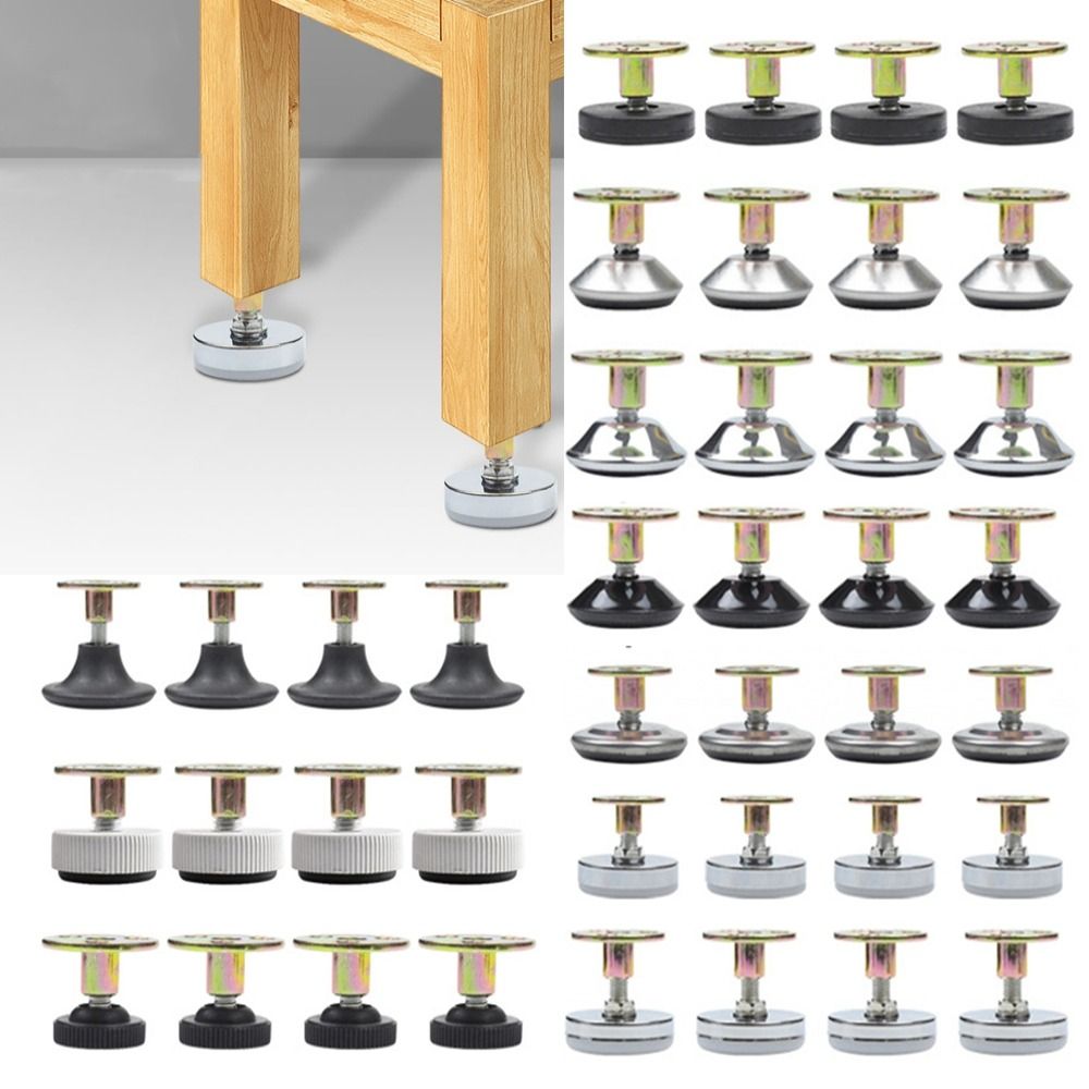 4pcs Adjustable Furniture Supp - Furniture Hardware For Legs ulasan dan harga