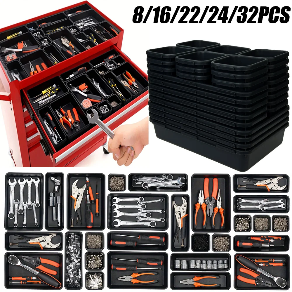 8/22/32pcs Tool Organizer Box  - Office Furniture Hardware ulasan dan harga