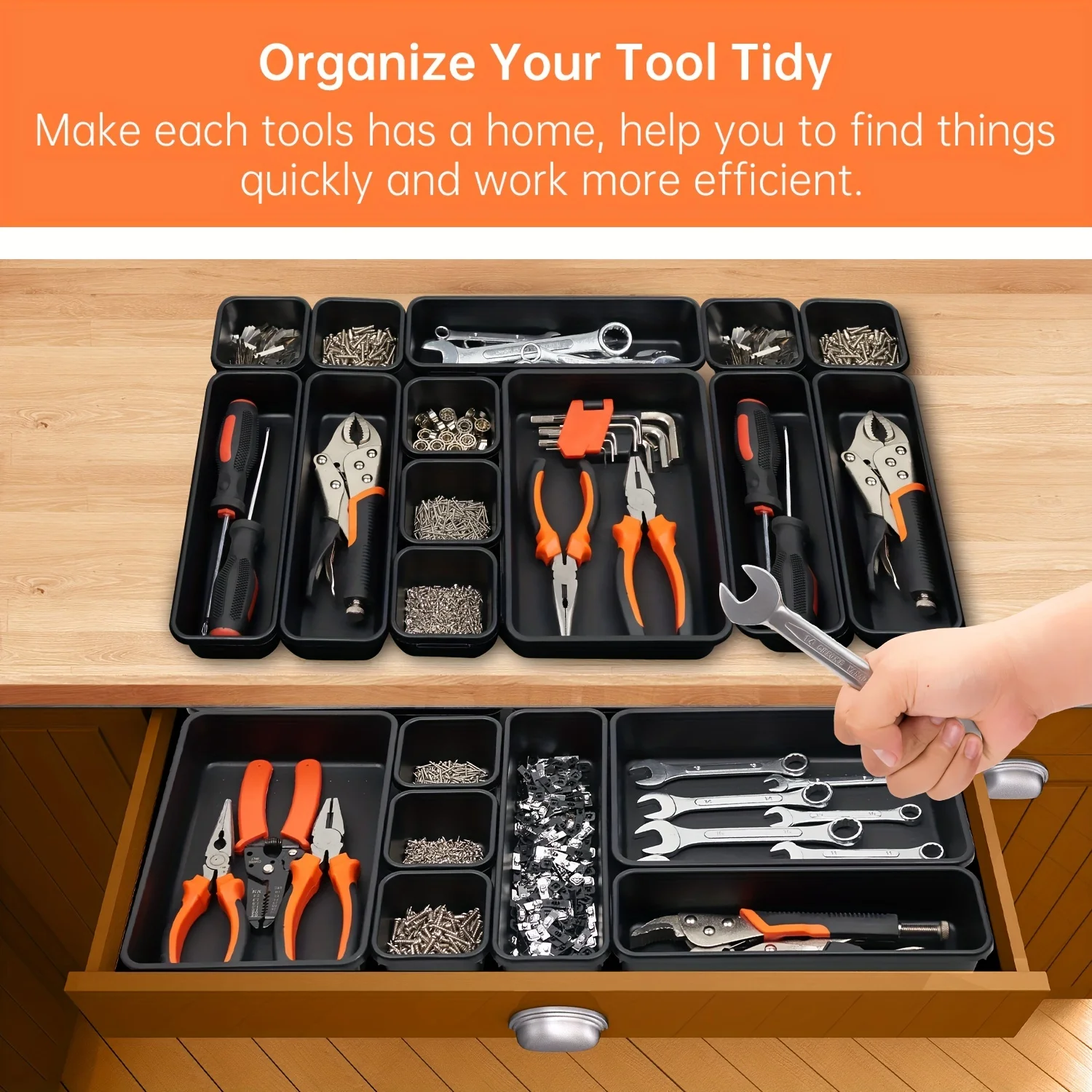 8/22/32pcs Tool Organizer Box  - Office Furniture Hardware ulasan dan harga