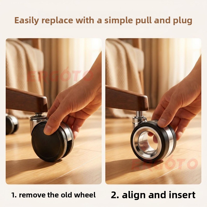 Universal Circlip‑Type Caster  - Office Furniture Hardware ulasan dan harga