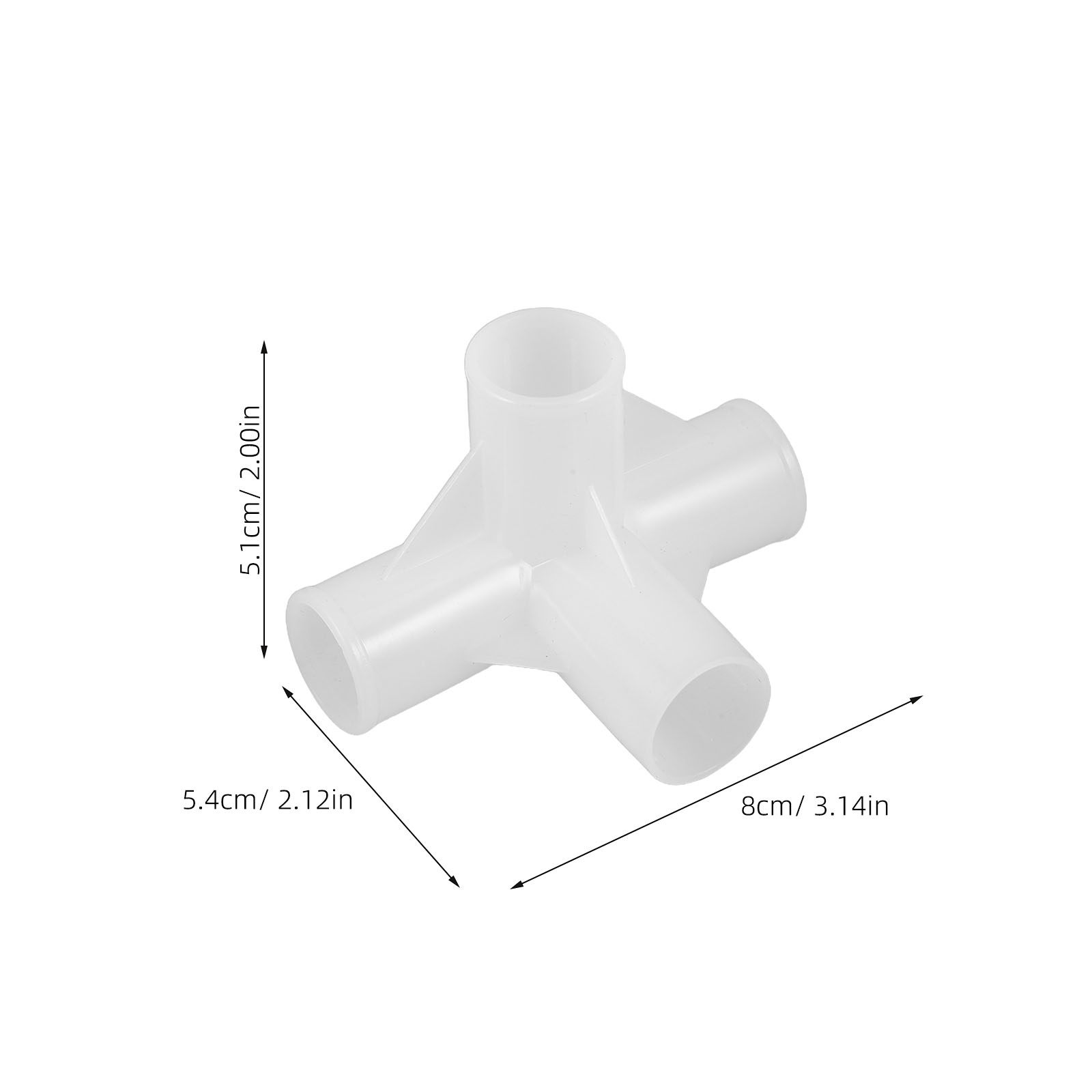 10Pcs Closet Rod Connector Fit - Furniture Joining Hardware ulasan dan harga
