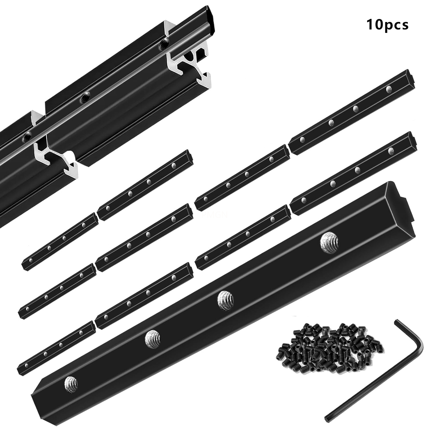 10pcs 2020 Staight Connector C - Joint Connector Bracket ulasan dan harga