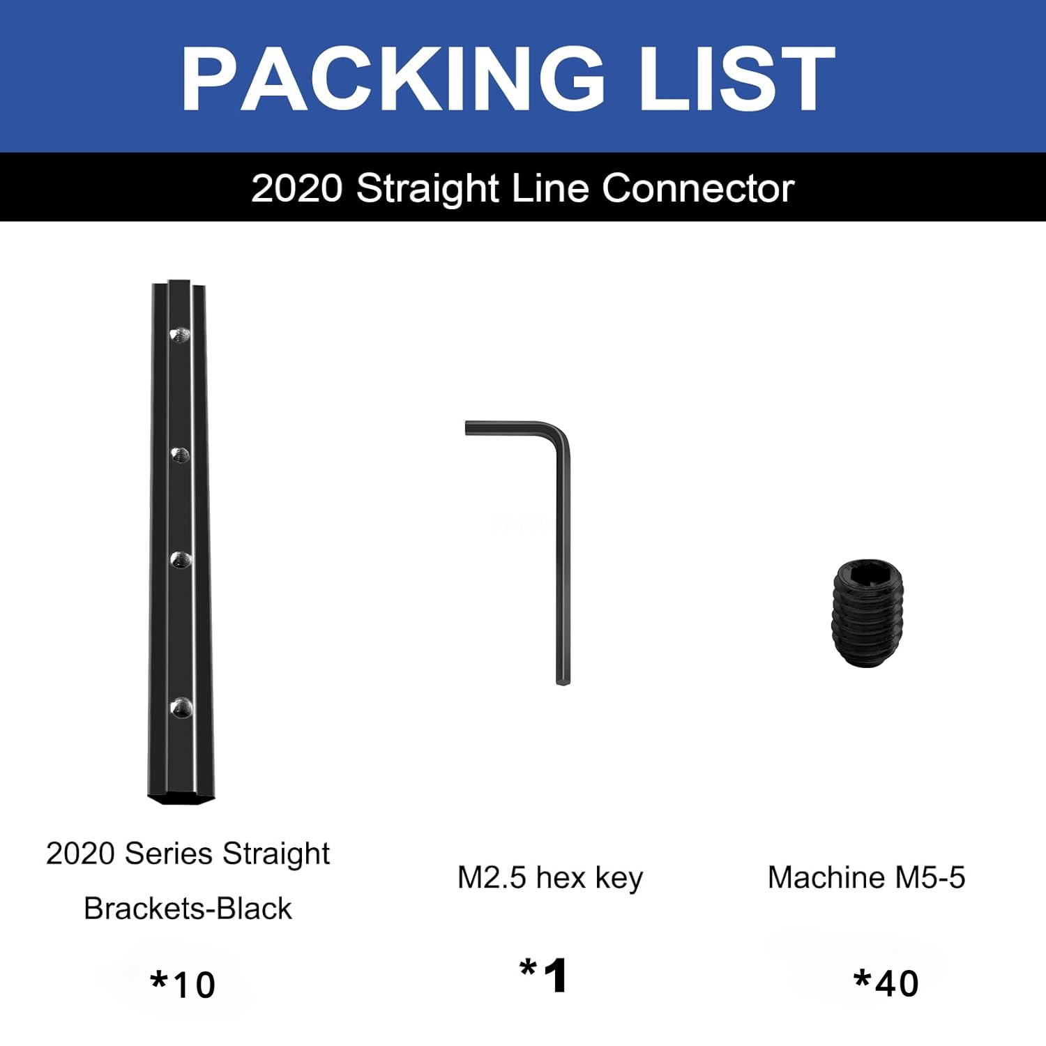 10pcs 2020 Staight Connector C - Joint Connector Bracket ulasan dan harga
