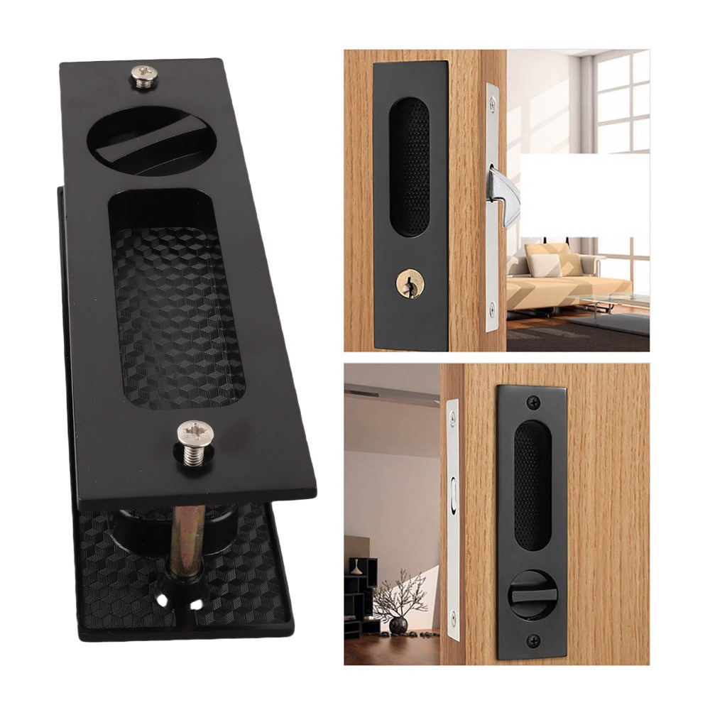 Recessed Design Sliding Door L - Cabinet Lock Key ulasan dan harga