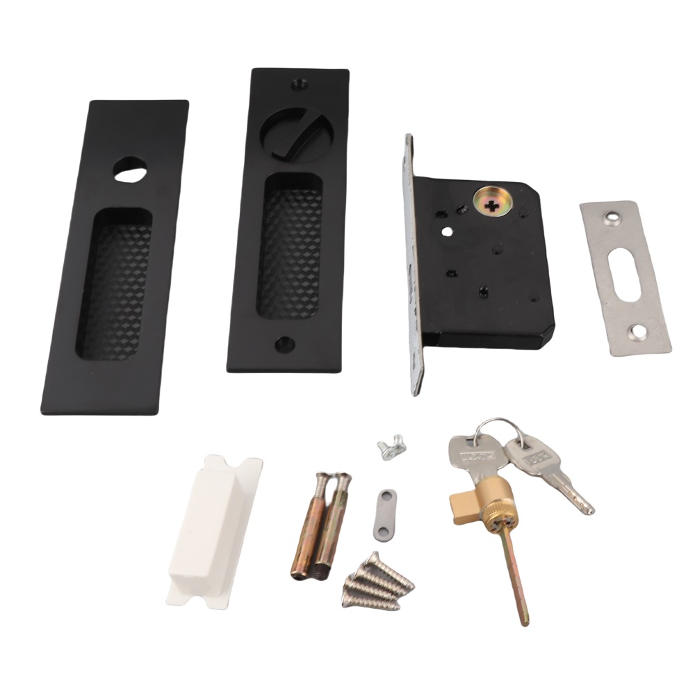 Recessed Design Sliding Door L - Cabinet Lock Key ulasan dan harga
