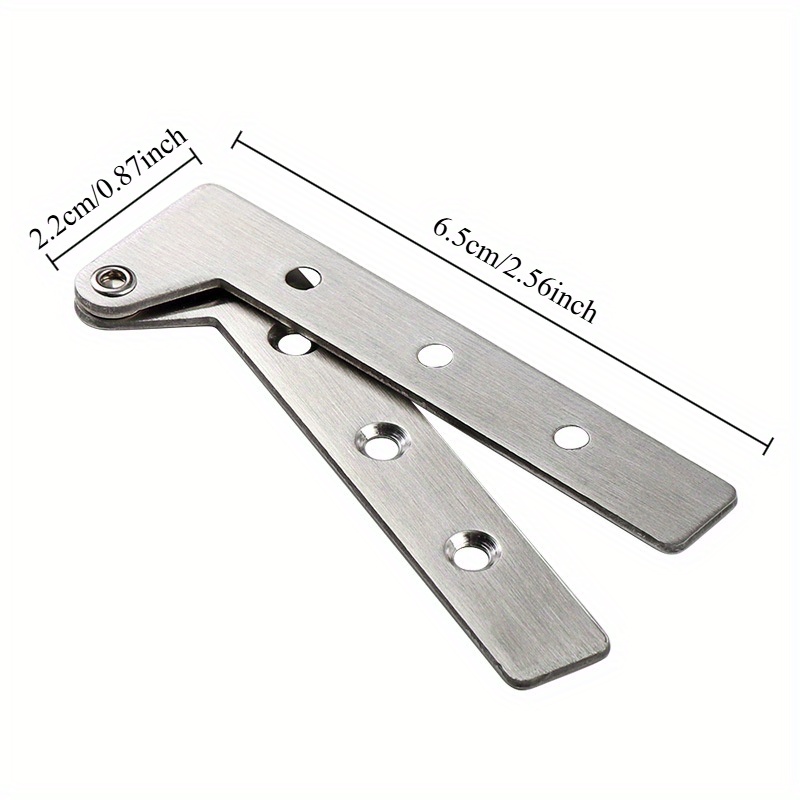 5pcs Stainless Steel Connector - Furniture And Hardware Supplies ulasan dan harga