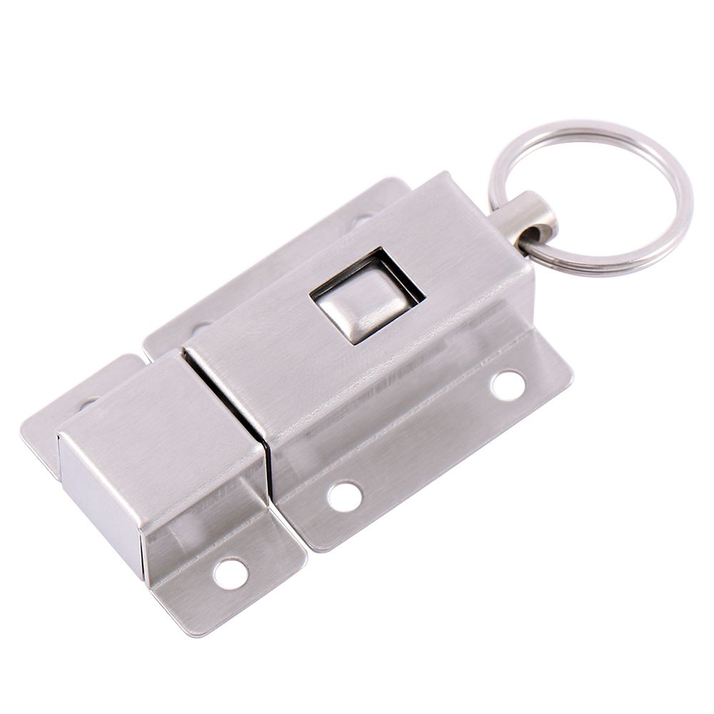 Durable 3 Inch Long with Butto - Barrel Bolt Slide ulasan dan harga