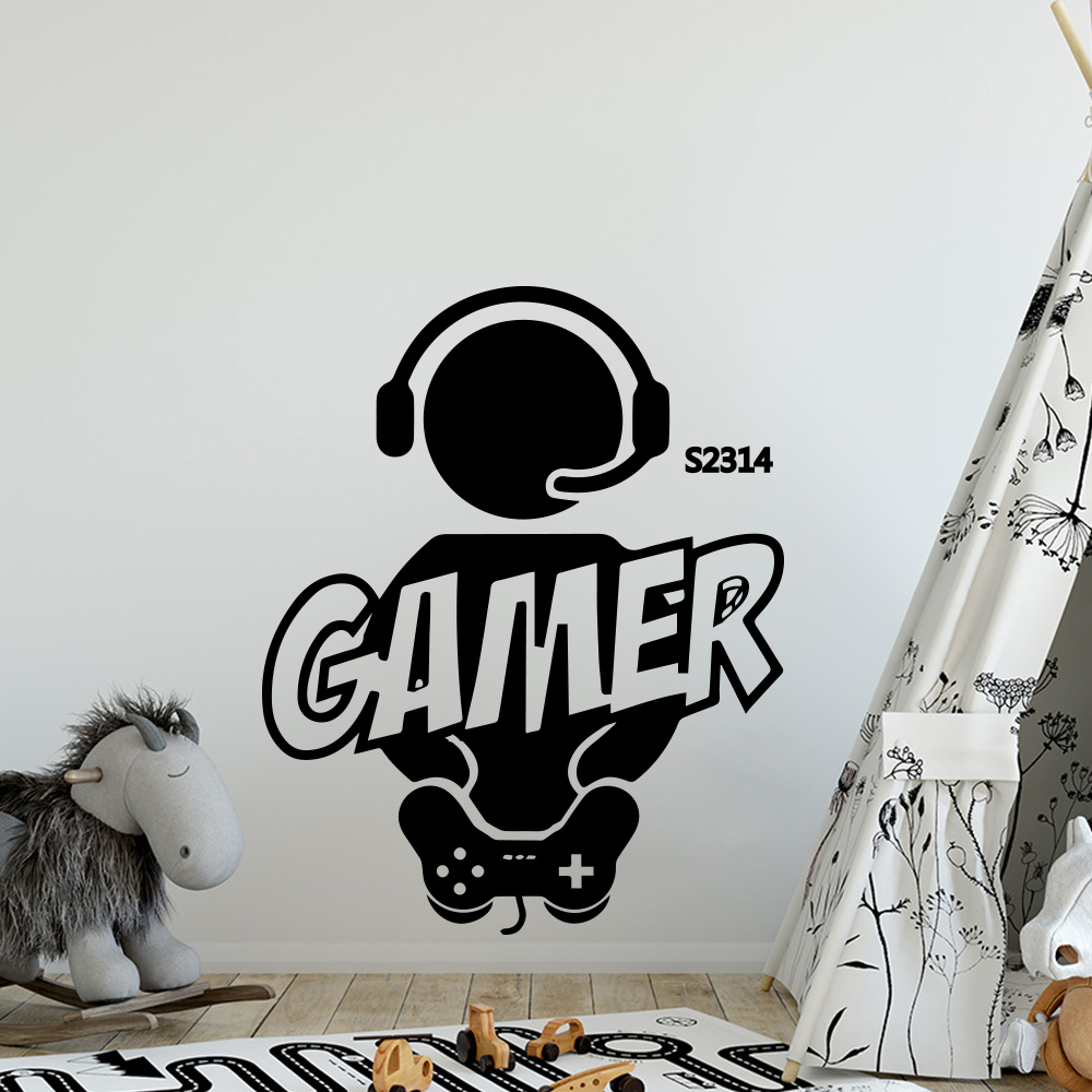 1pc Gamer Wall Art Decal For K - Furniture Hardware Parts ulasan dan harga