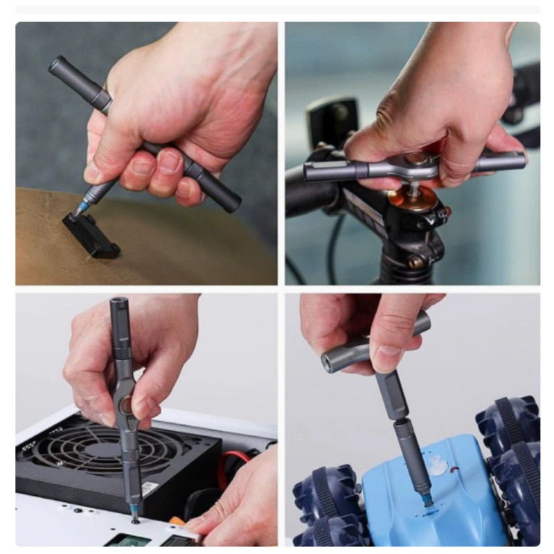 24-in-1 ratchet screwdriver T- - Furniture Screw Type ulasan dan harga