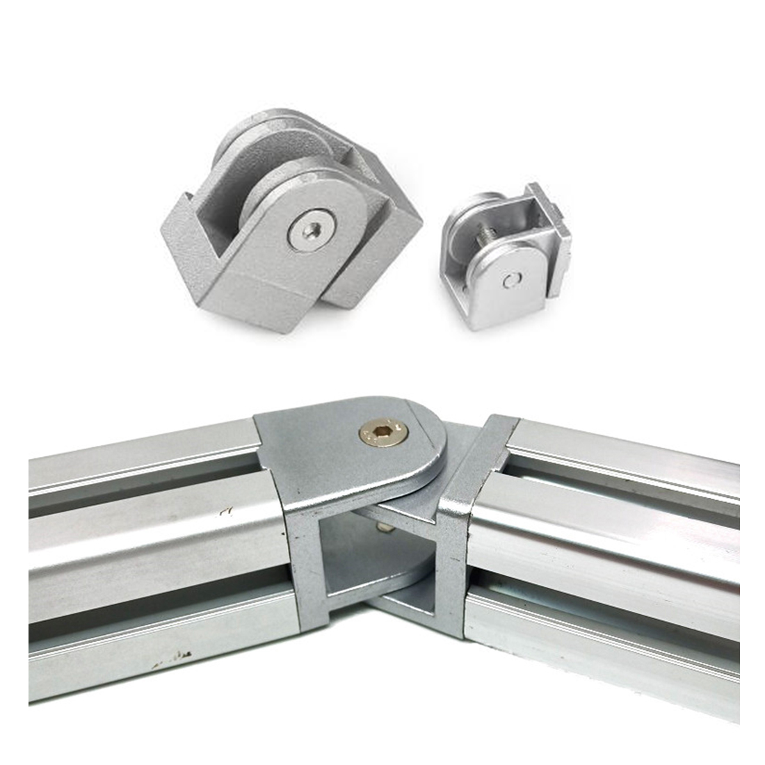 1pc 2020/3030/4040/4545 Zinc A - Joint Connector Bracket ulasan dan harga
