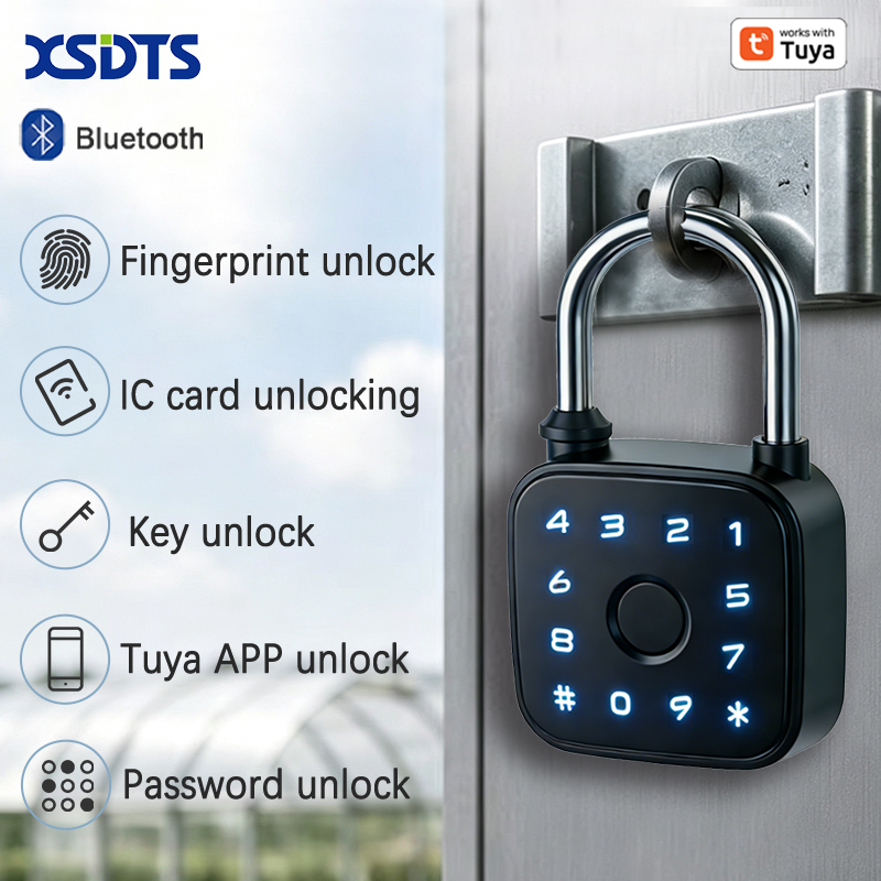 Tuya Smart Padlock, Fingerprin - Cabinet Lock Key ulasan dan harga