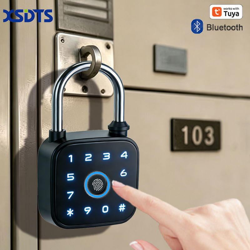Tuya Smart Padlock, Fingerprin - Cabinet Lock Key ulasan dan harga