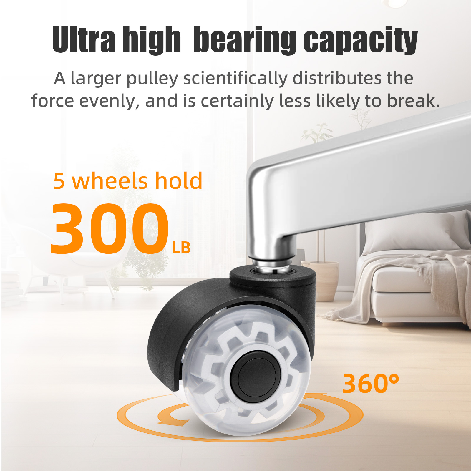Universal Office Chair Caster  - Office Furniture Hardware ulasan dan harga