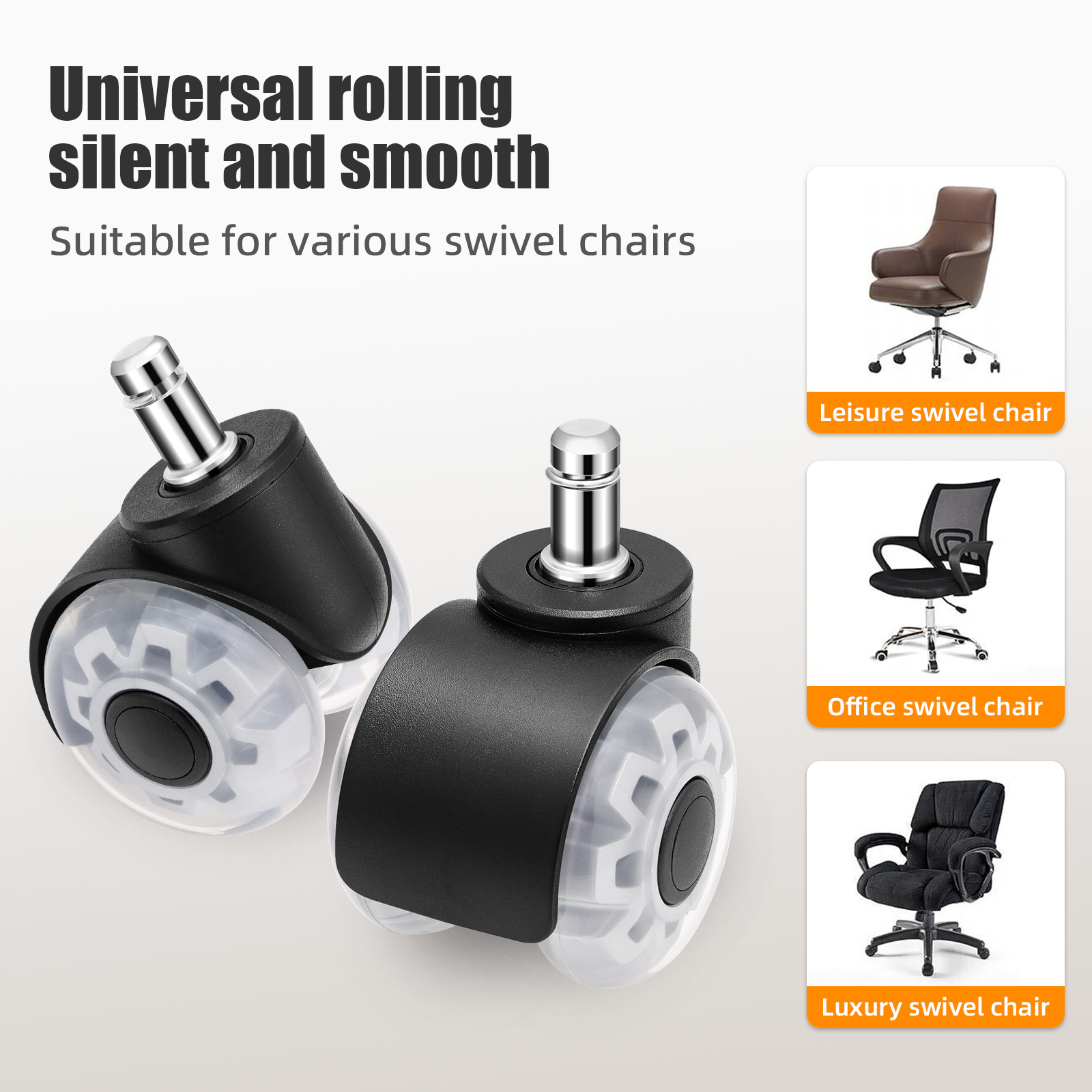 Universal Office Chair Caster  - Office Furniture Hardware ulasan dan harga
